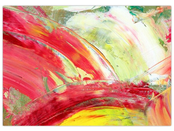 Absztrakció kép - festmény (70x50 cm)