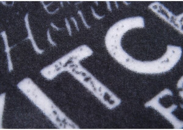 Fekete futószőnyeg 50x150 cm Wild Kitchen Board – Hanse Home