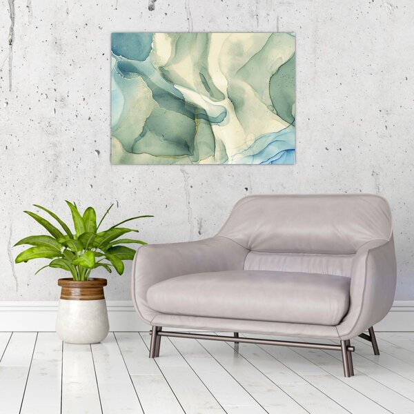 Kép - Tintaabsztrakció 3 (70x50 cm)