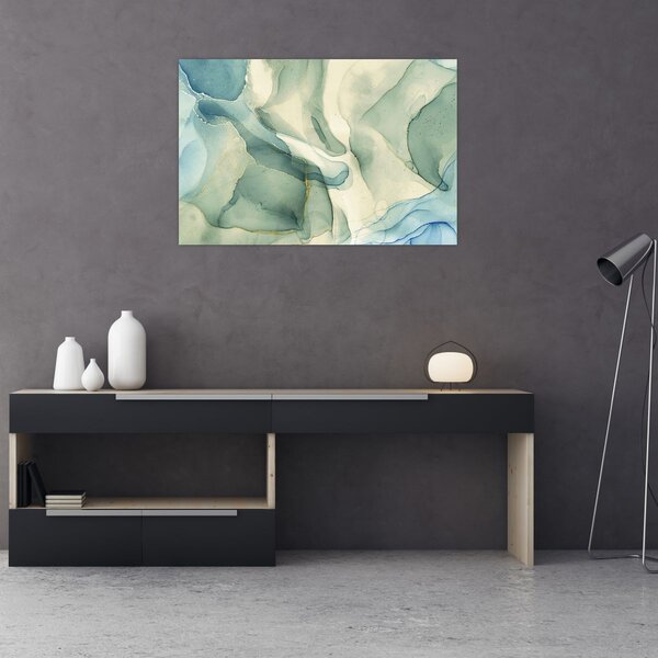 Kép - Tintaabsztrakció 3 (90x60 cm)