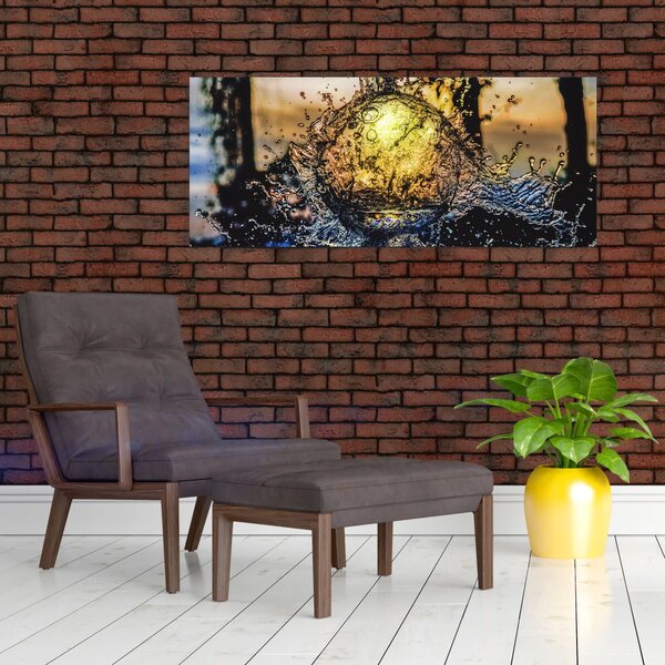 A víz képe (120x50 cm)