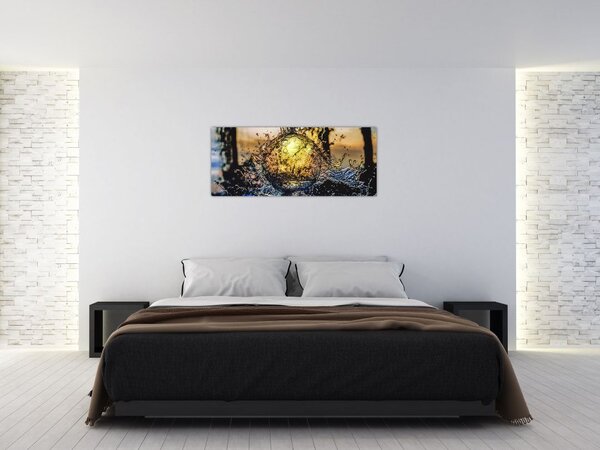 A víz képe (120x50 cm)