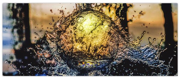 A víz képe (120x50 cm)