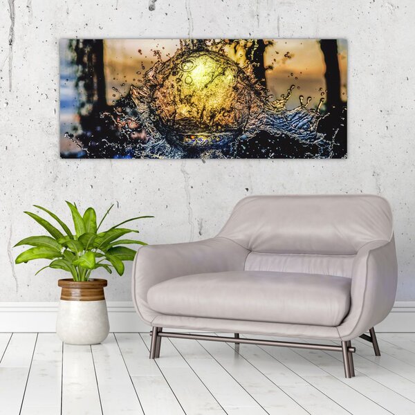 A víz képe (120x50 cm)