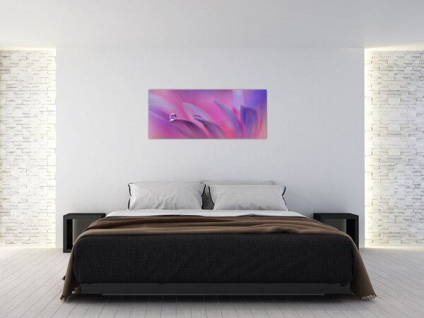 Kép - Csepp a virágon (120x50 cm)