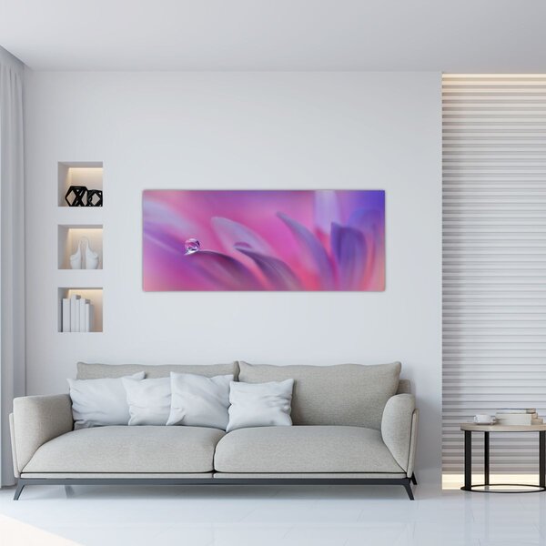 Kép - Csepp a virágon (120x50 cm)