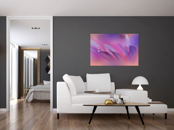 Kép - Csepp a virágon (90x60 cm)