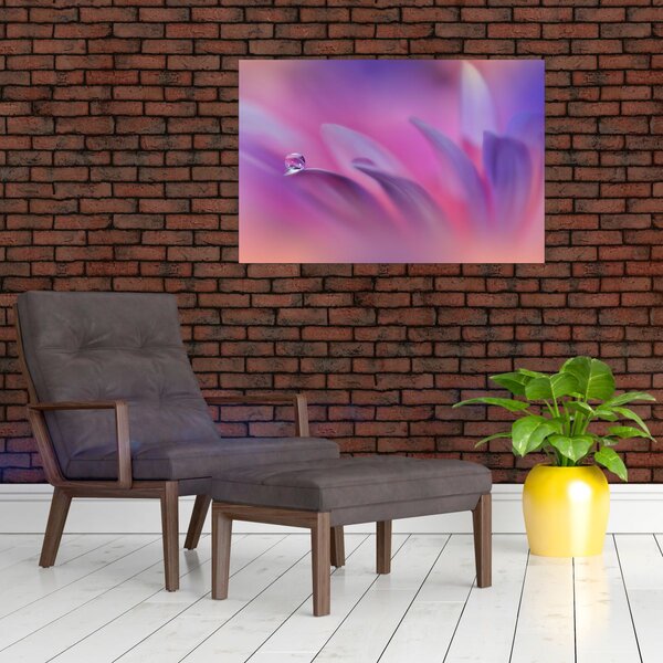 Kép - Csepp a virágon (90x60 cm)