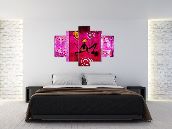 Történelmi falfestmény képe (150x105 cm)