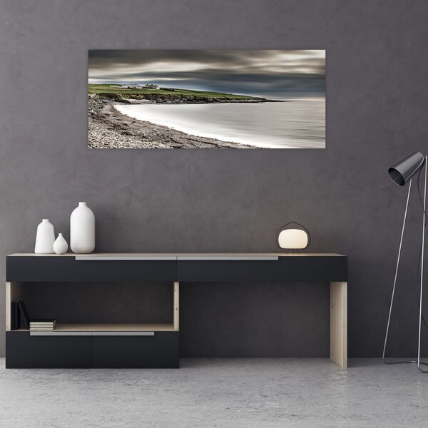 Tó a homályban képe (120x50 cm)