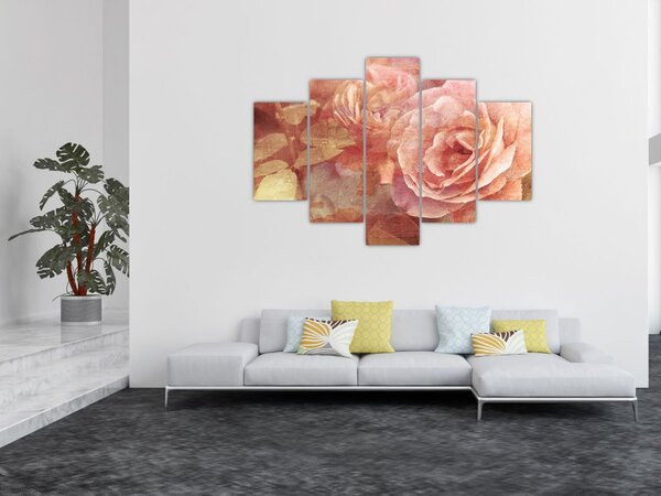 Rózsák képe (150x105 cm)