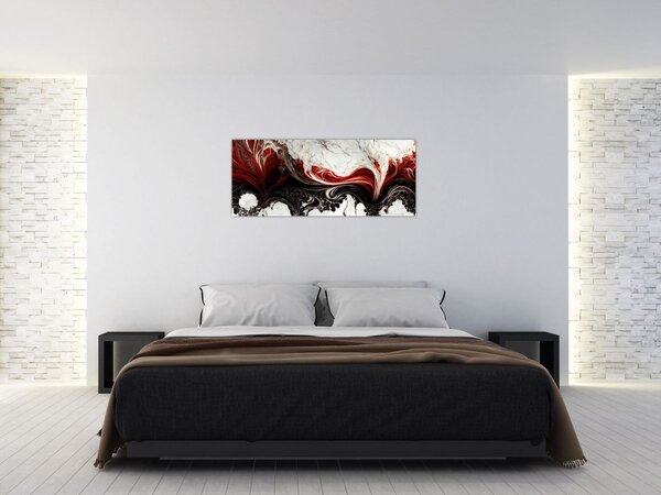 Kép - Modern absztrakció (120x50 cm)