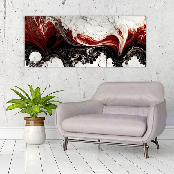 Kép - Modern absztrakció (120x50 cm)