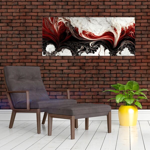 Kép - Modern absztrakció (120x50 cm)