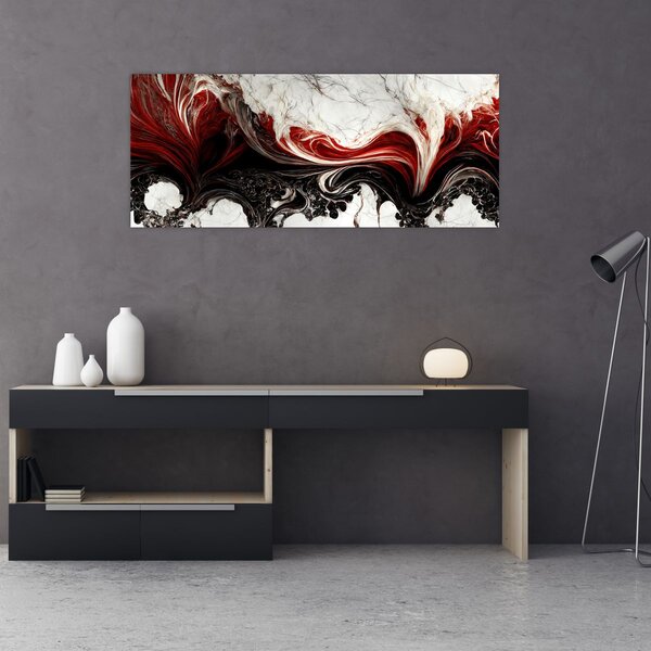 Kép - Modern absztrakció (120x50 cm)