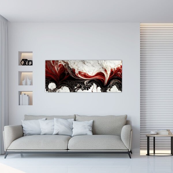 Kép - Modern absztrakció (120x50 cm)