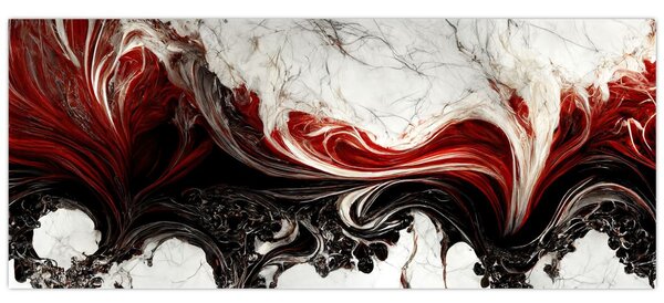 Kép - Modern absztrakció (120x50 cm)