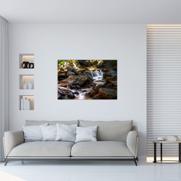 Köves patak képe (90x60 cm)