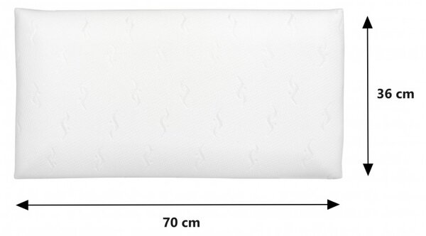 Termoplasztikus memóriahabos ortopédiai párna ECCO 70 x 36 cm | jaks