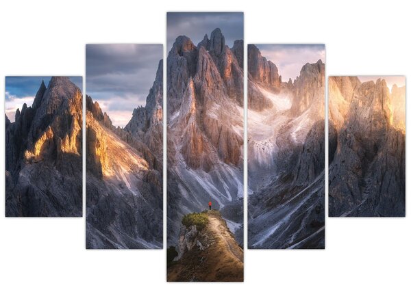 Kép - Hegyi panoráma (150x105 cm)