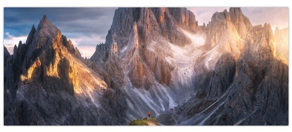 Kép - Hegyi panoráma (120x50 cm)