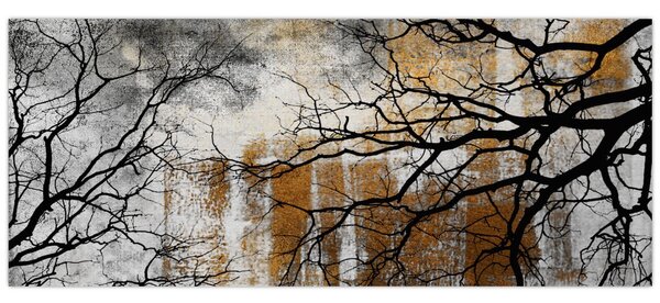 Kép - Fák sziluettek (120x50 cm)