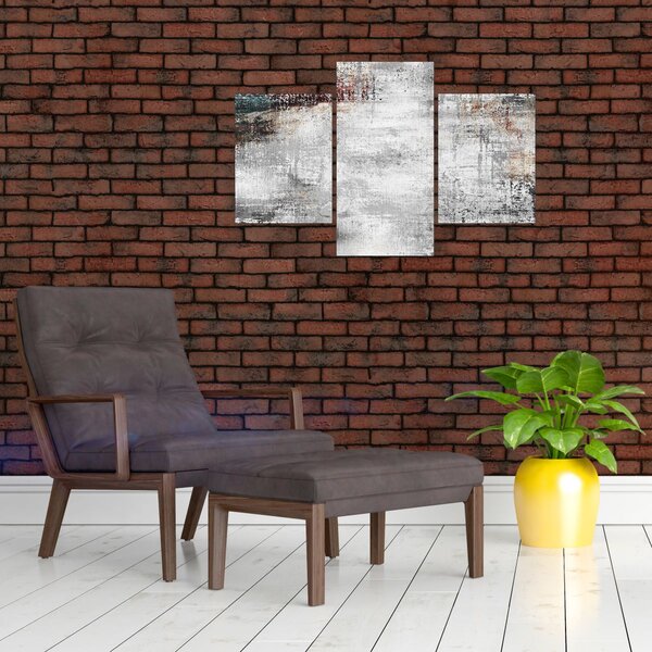 Kép - Absztrakt texturált vászon (90x60 cm)