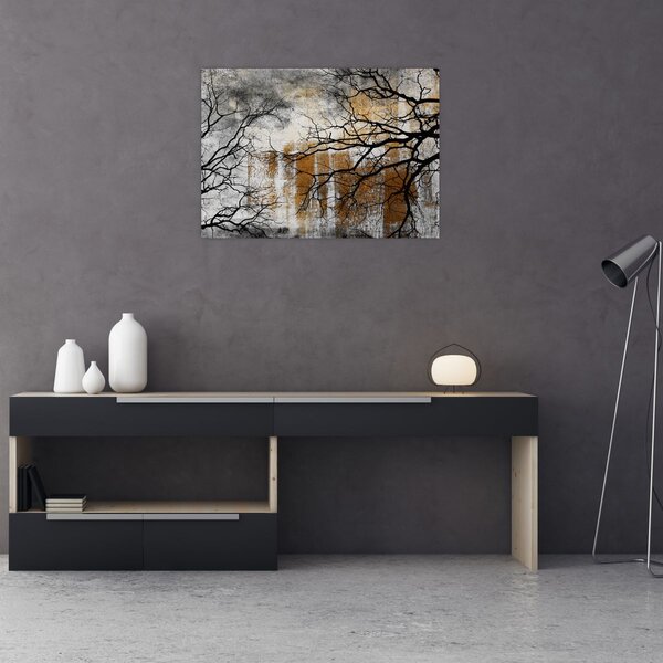 Kép - Fák sziluettek (70x50 cm)