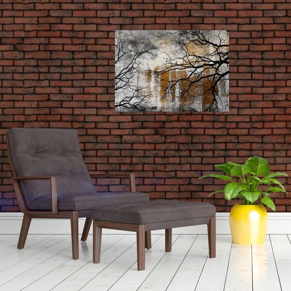 Kép - Fák sziluettek (70x50 cm)