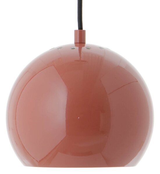Függőlámpa FRANDSEN, Ball, dimmable, Piros, Nappali, Fém, Dizájn