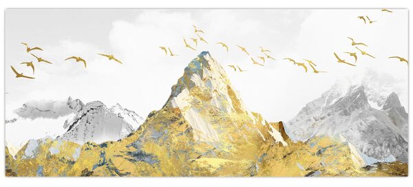 Kép - Zlatá hora (120x50 cm)