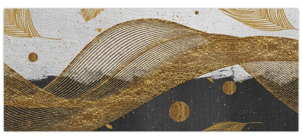 Kép - Arany toll (120x50 cm)