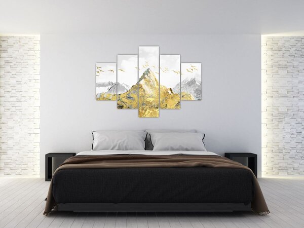 Kép - Zlatá hora (150x105 cm)