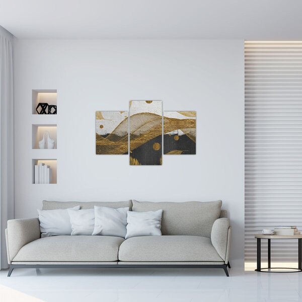 Kép - Arany toll (90x60 cm)