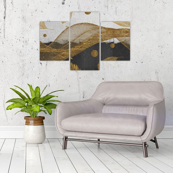 Kép - Arany toll (90x60 cm)