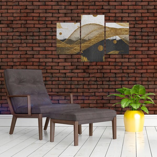 Kép - Arany toll (90x60 cm)