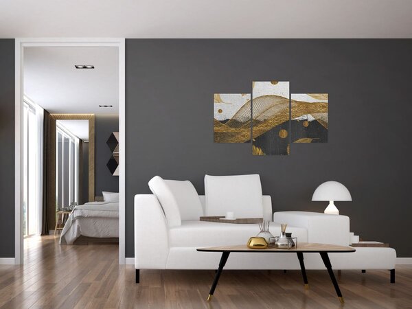 Kép - Arany toll (90x60 cm)