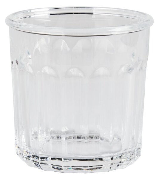 BARETTO üveg pohár 380 ml , átlátszó
