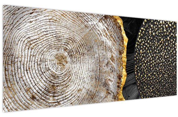 Kép - Fatörzs a kollázsban 2 (120x50 cm)