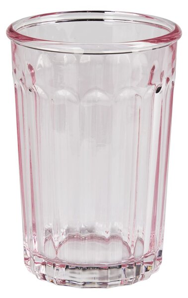 BARETTO üveg pohár 500 ml rózsaszín