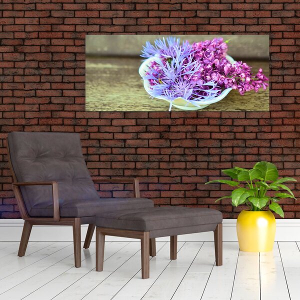 Kép a dekorációról levendulával (120x50 cm)