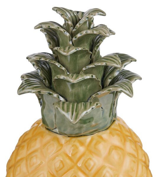 PINA COLADA kerámia dekor ananász