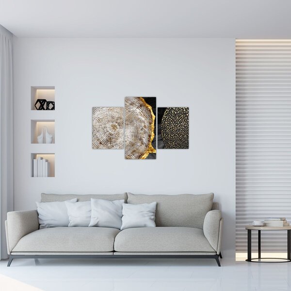 Kép - Fatörzs a kollázsban 2 (90x60 cm)