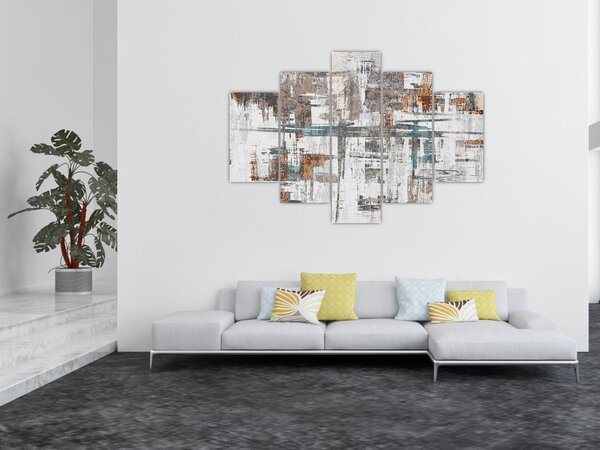 Kép - Absztrakt vonások (150x105 cm)