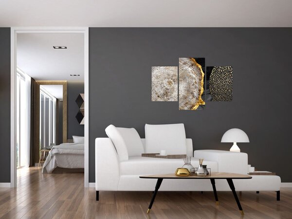 Kép - Fatörzs a kollázsban 2 (90x60 cm)