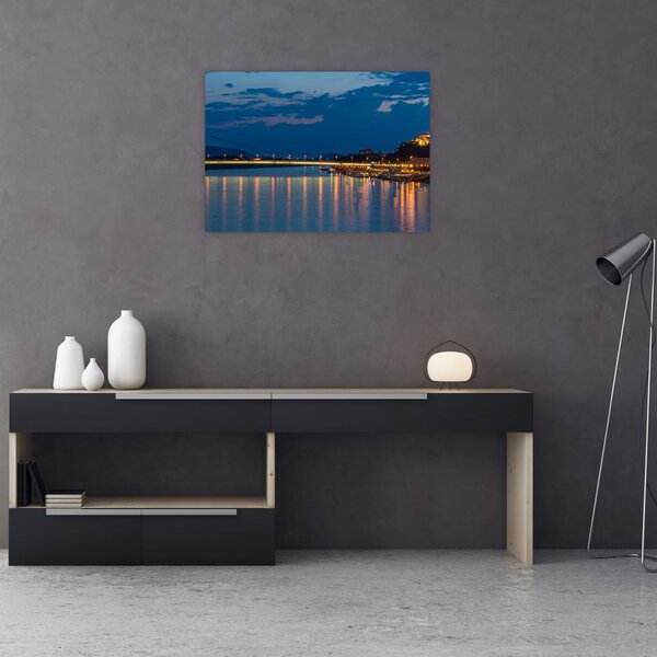 Pozsony képe várral (70x50 cm)