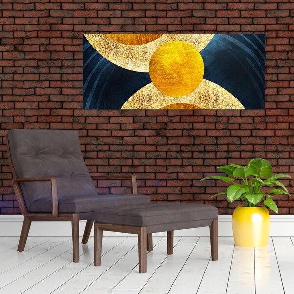 Kép - Körök (120x50 cm)