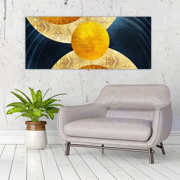 Kép - Körök (120x50 cm)