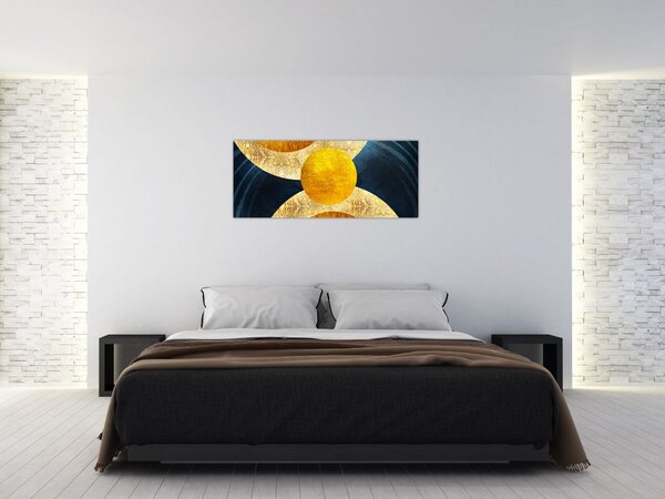 Kép - Körök (120x50 cm)