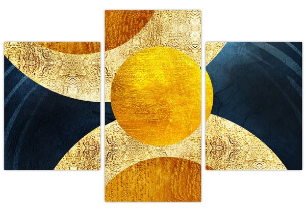 Kép - Körök (90x60 cm)